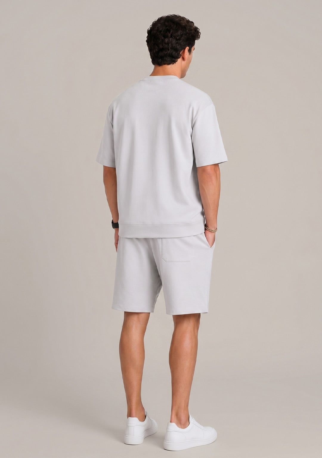 Interlock RELAXED FIT Men Set Grey