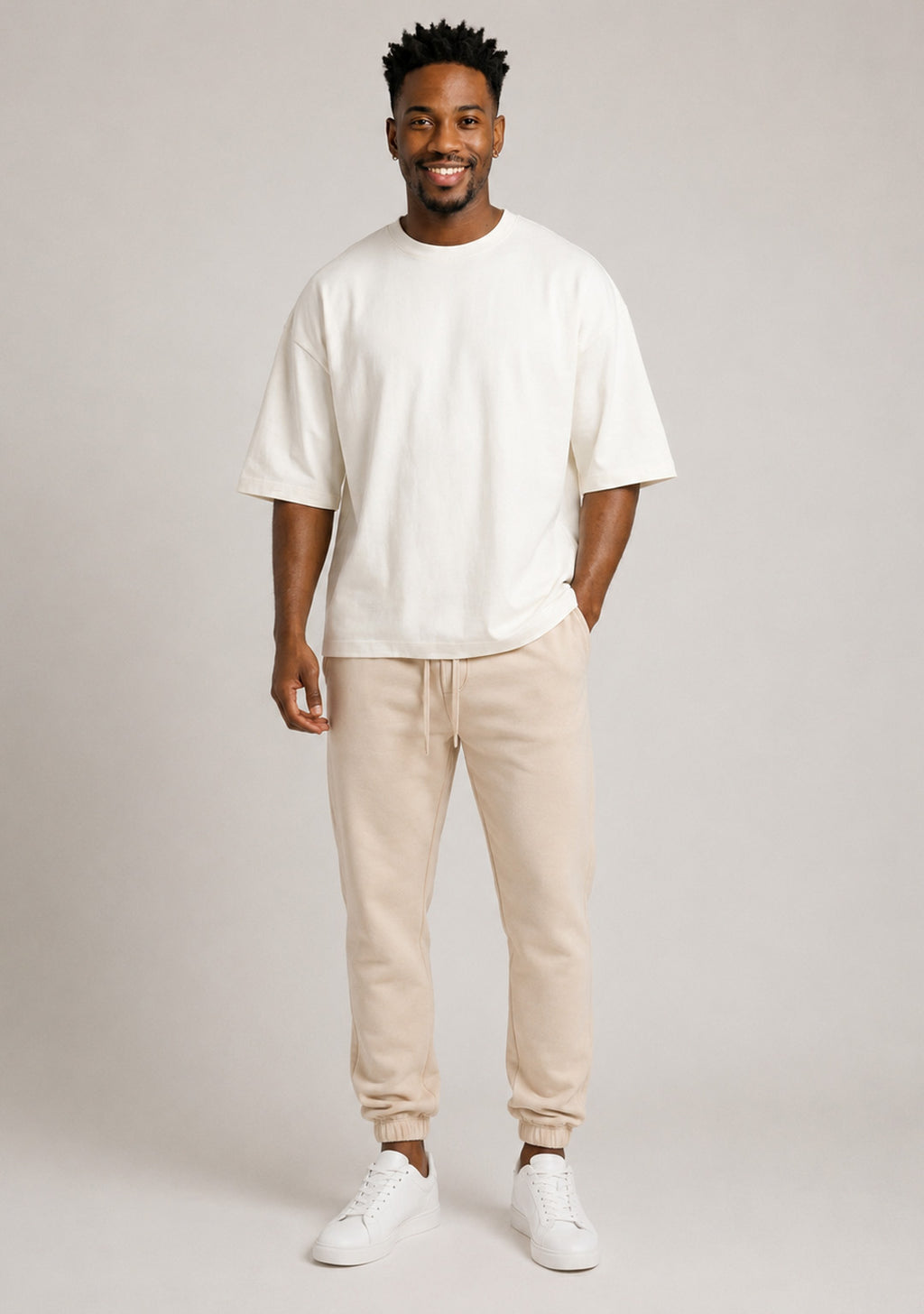 Jogger Pant  - Beige