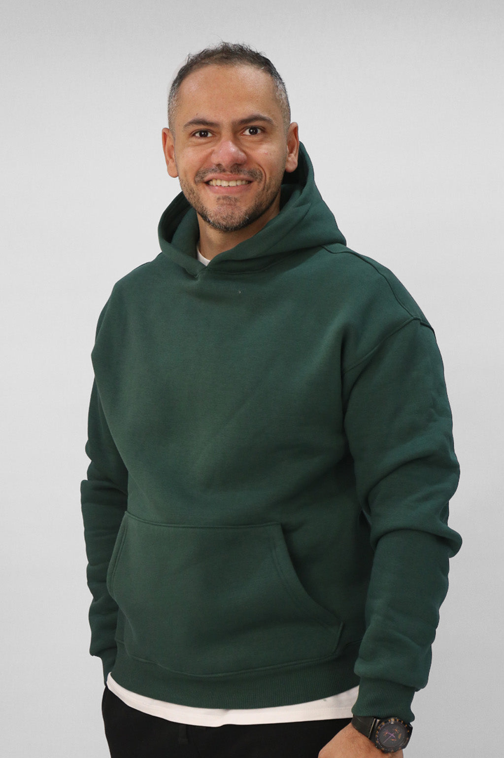 Unisex Oversized Hoodie -Dark Green