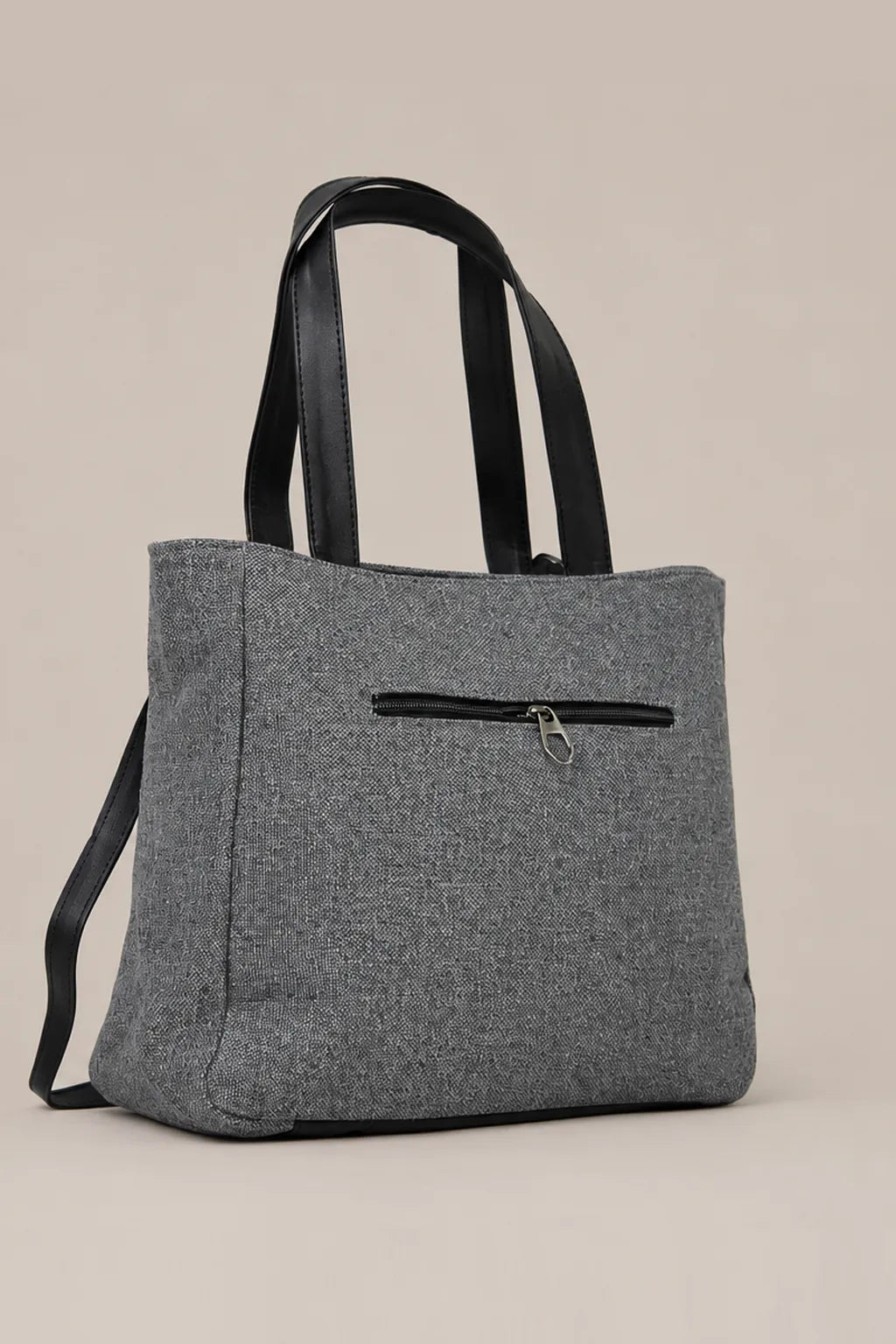 Linen Charcoal Bag