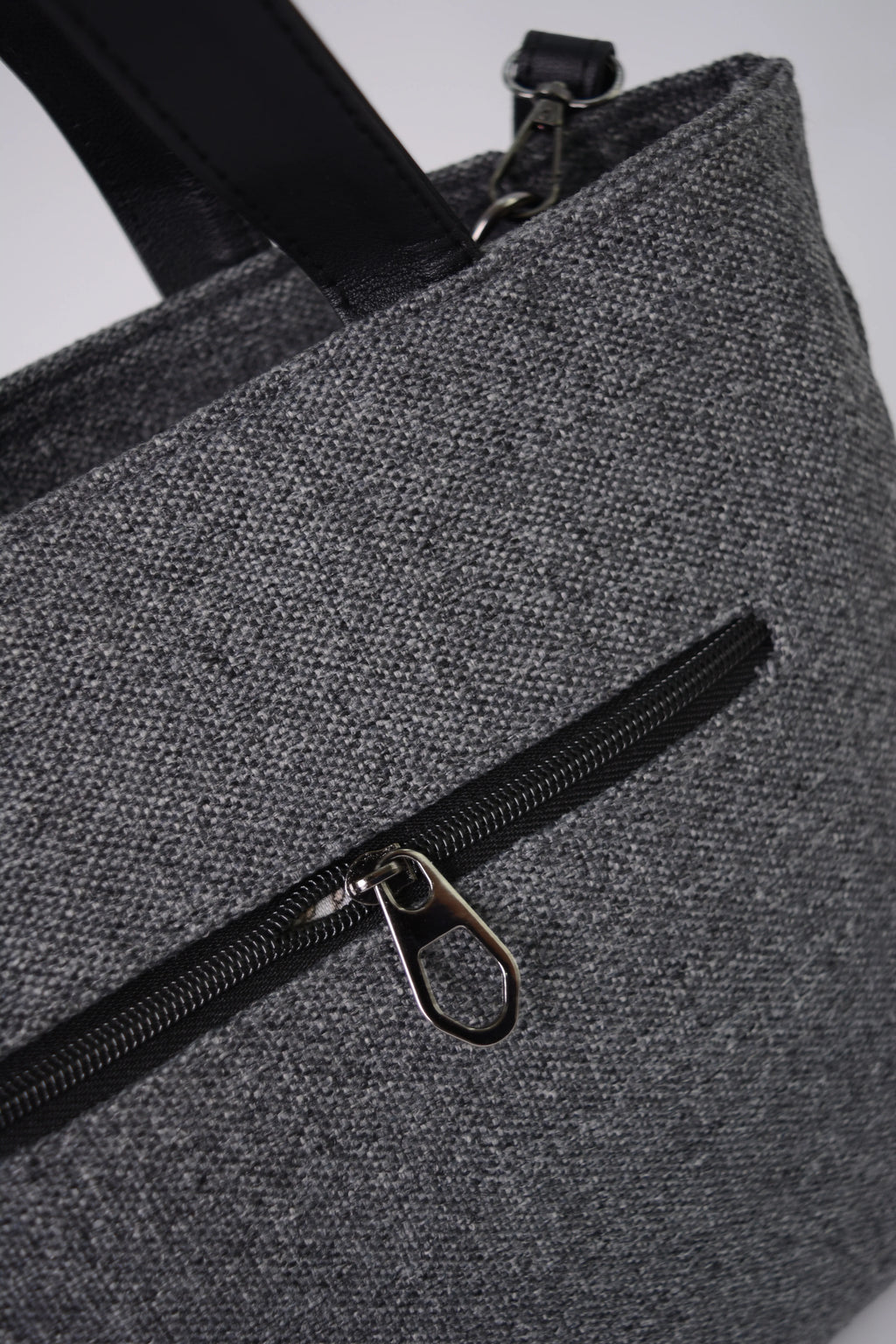 Linen Charcoal Bag