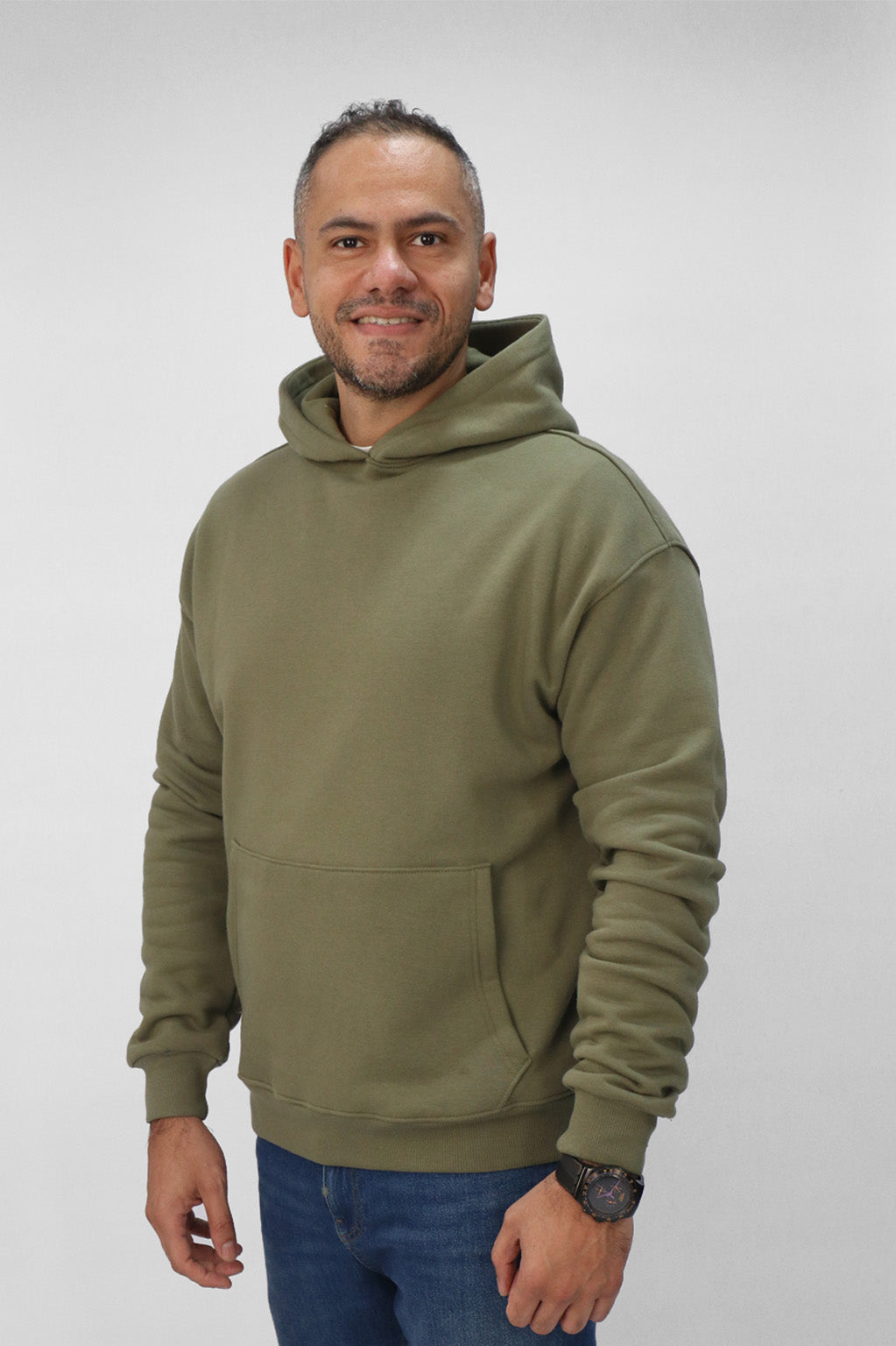 Unisex Oversized Hoodie -Olive