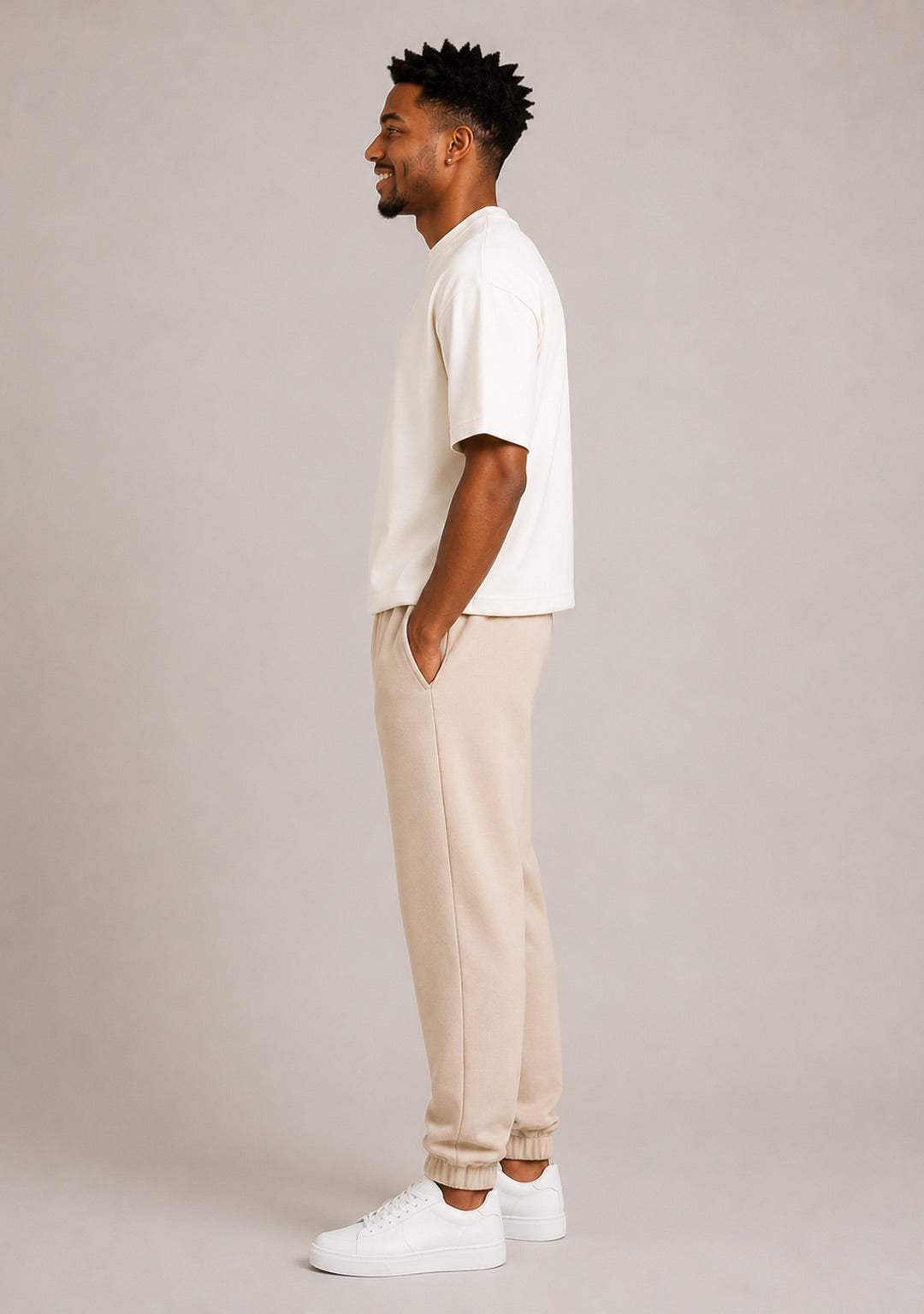 Jogger Pant  - Beige