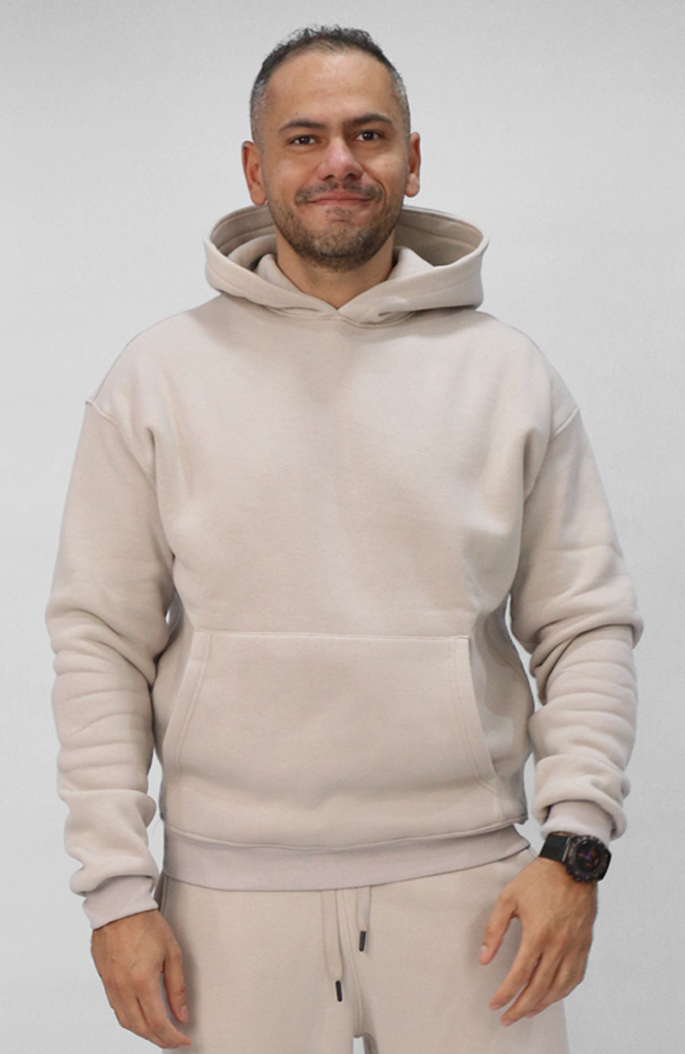 Hoodie Unisex Oversized fit-Beige