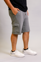 Diagonal Cargo  short Khaki