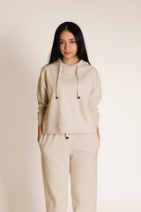 Interlock women full set Beige