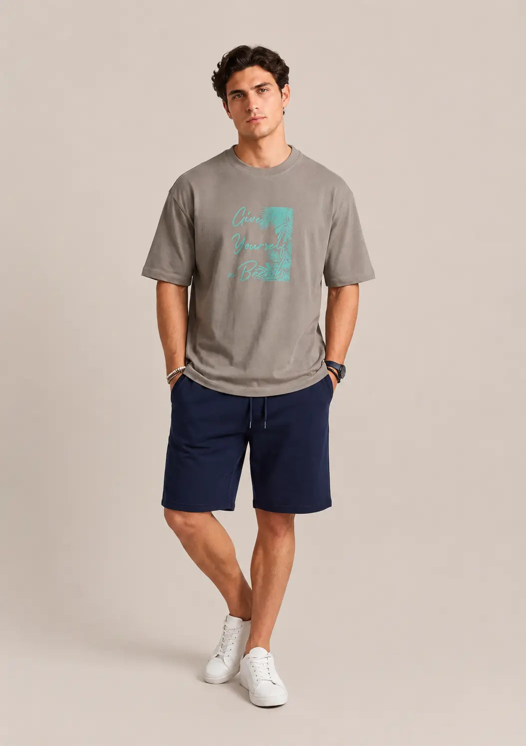Vitage Palm Mode Khaki