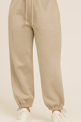Heavy Jogger Pant-Beige