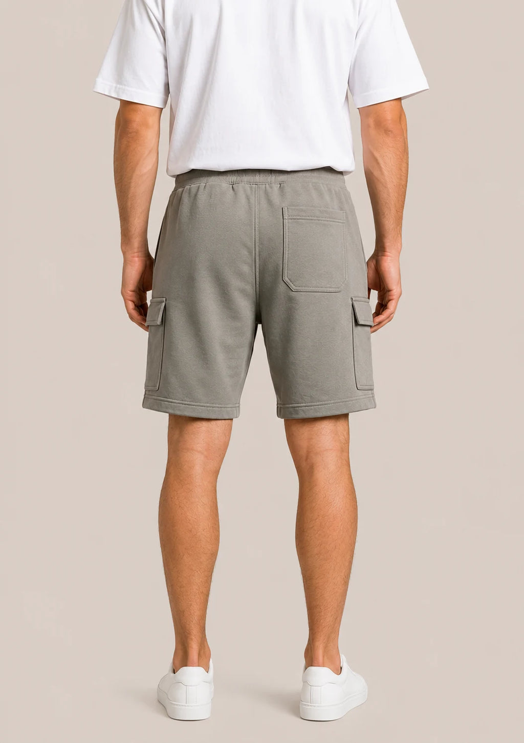 Diagonal Cargo  short Med Greyish