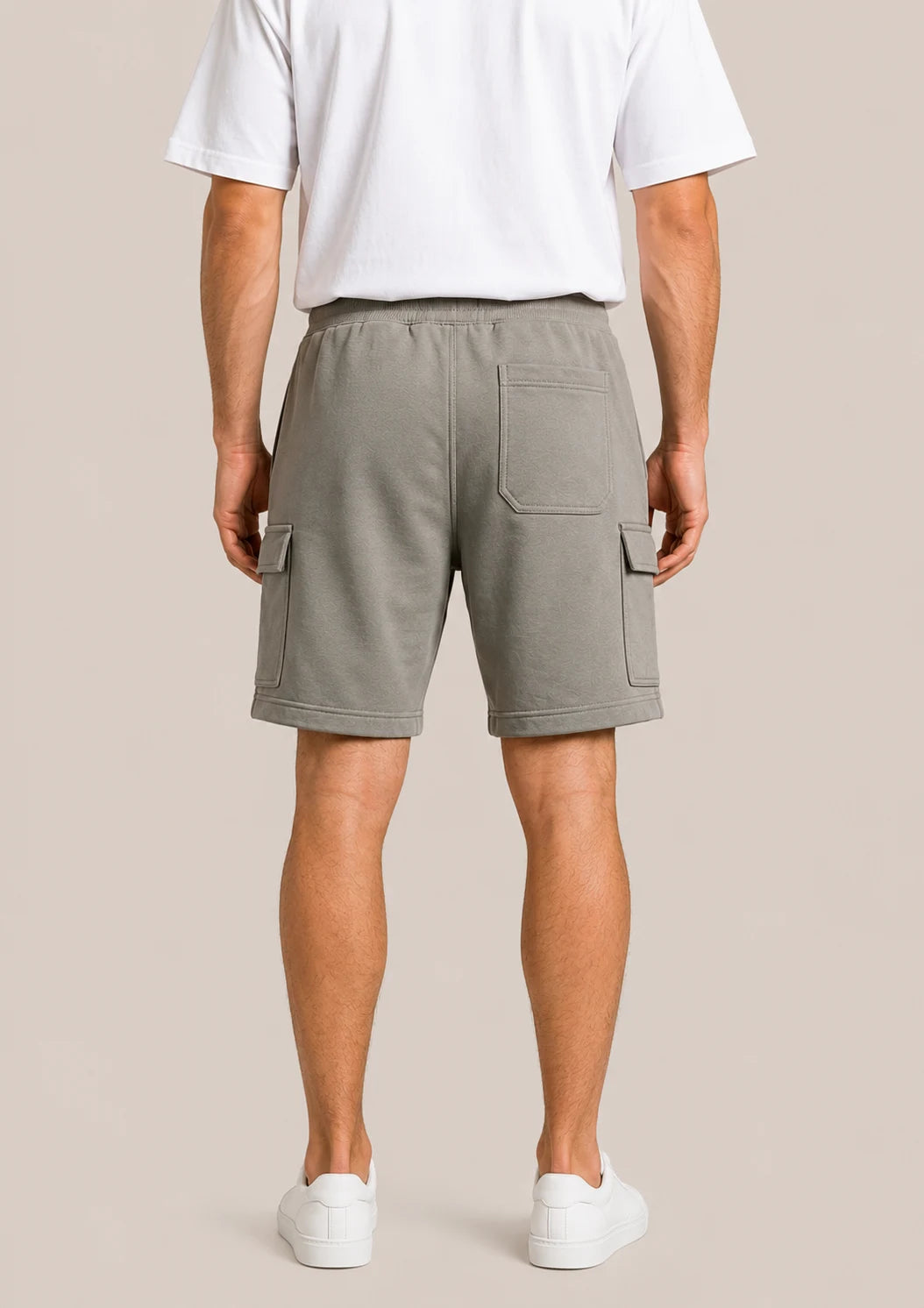 Diagonal Cargo  short Med Greyish