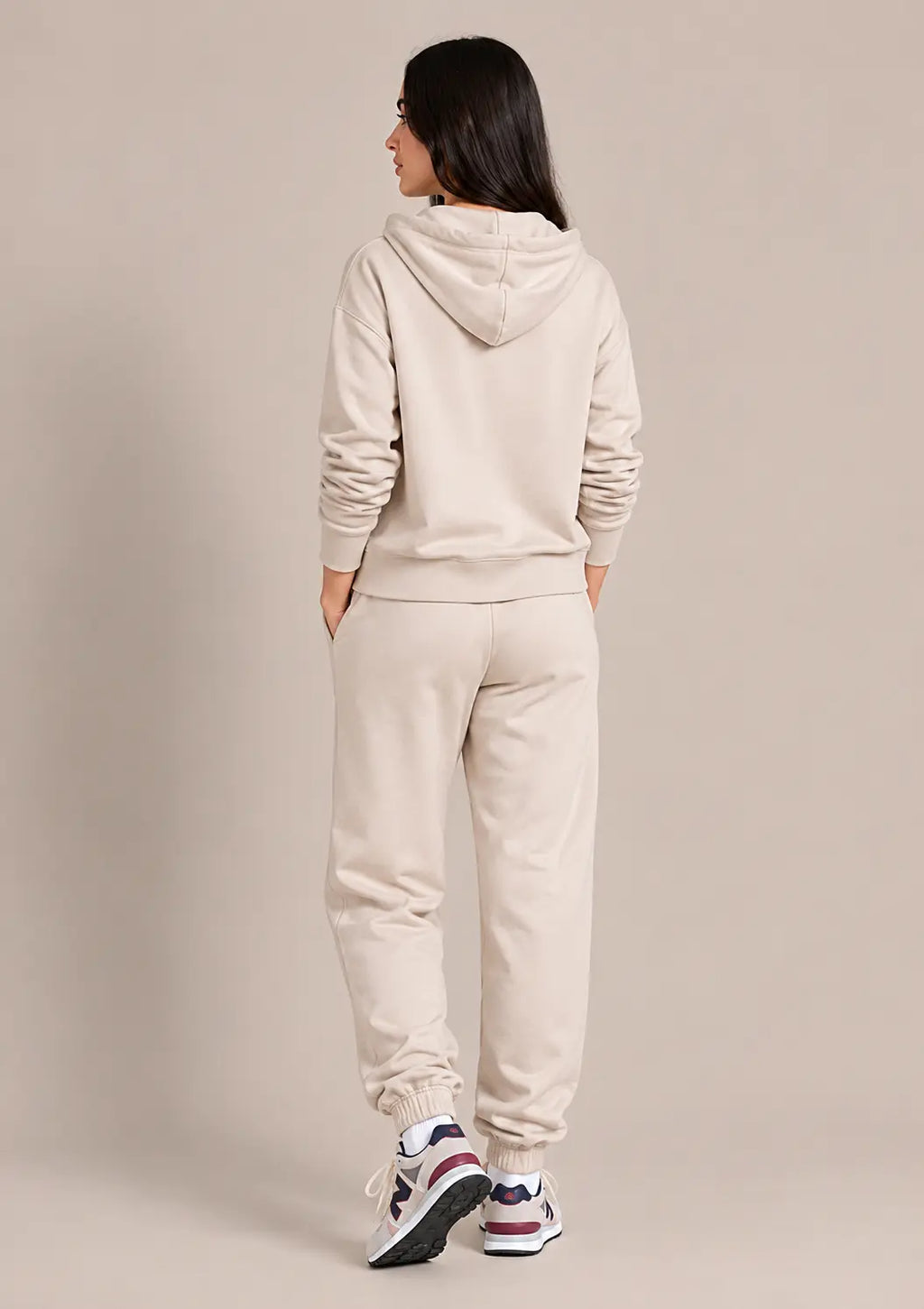 Interlock women full set Beige