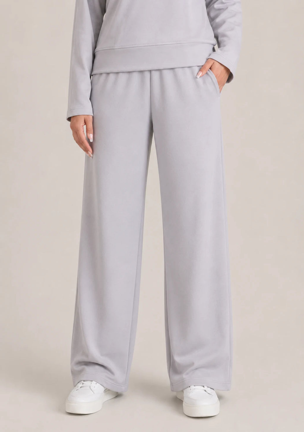 Soft Touch Long Sleeve Set - Grey