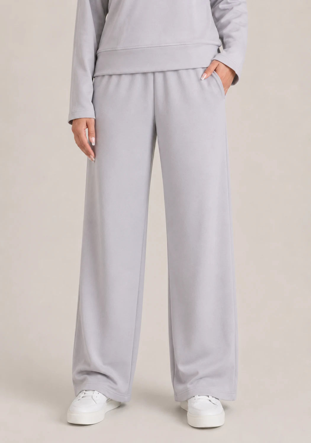 Soft Touch Long Sleeve Set - Grey