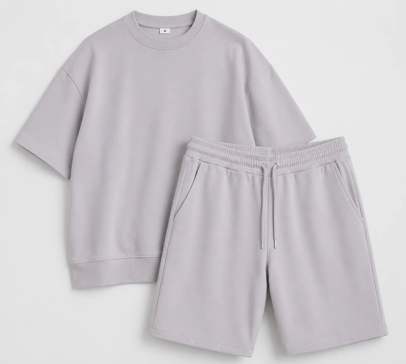 Interlock RELAXED FIT Men Set Grey