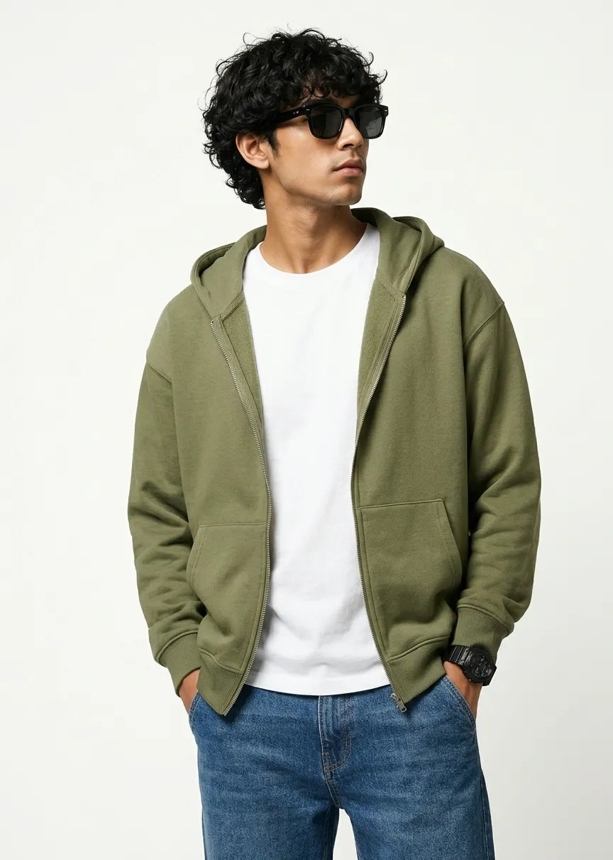 ZIP-UP Hoodie - Unisex Fit