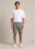 Diagonal Cargo  short Med Greyish