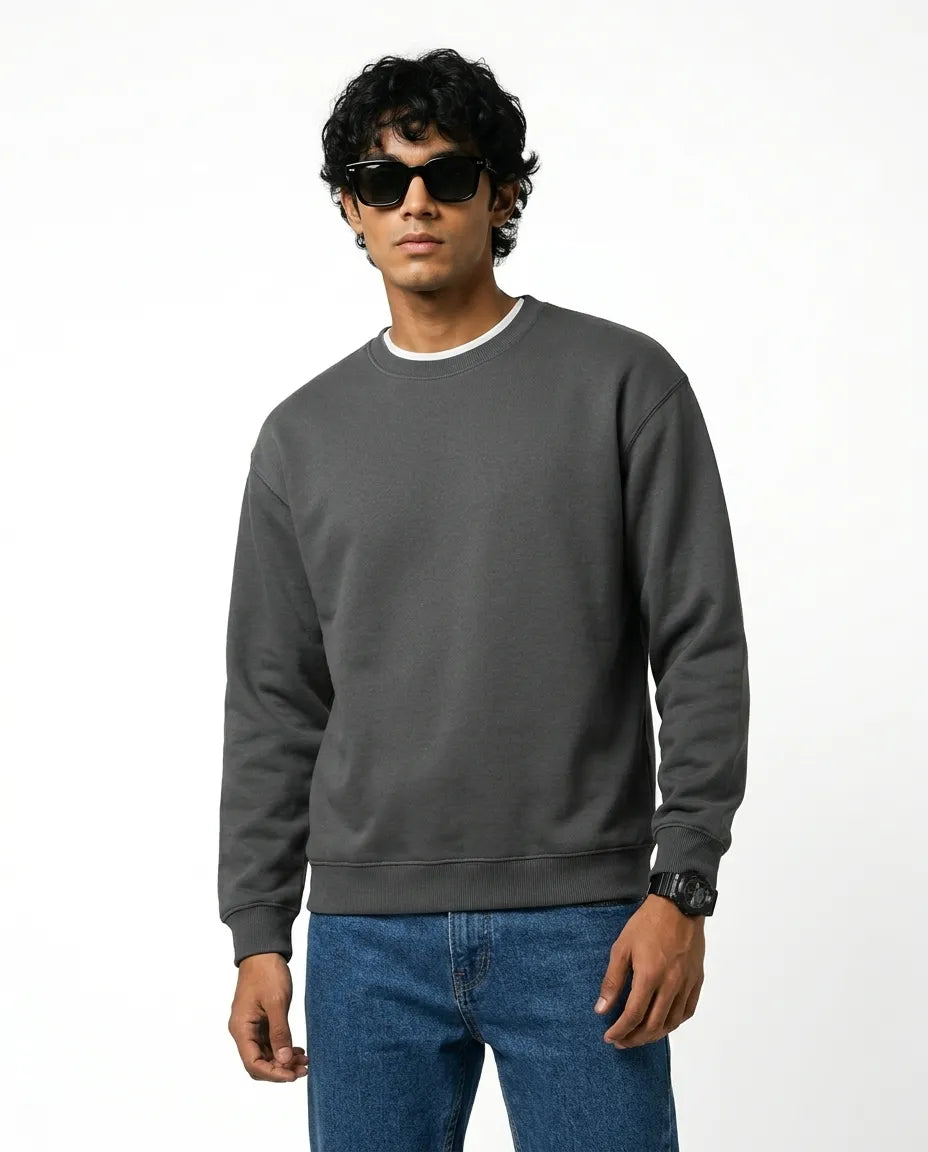Round Sweatshirt - Oversize