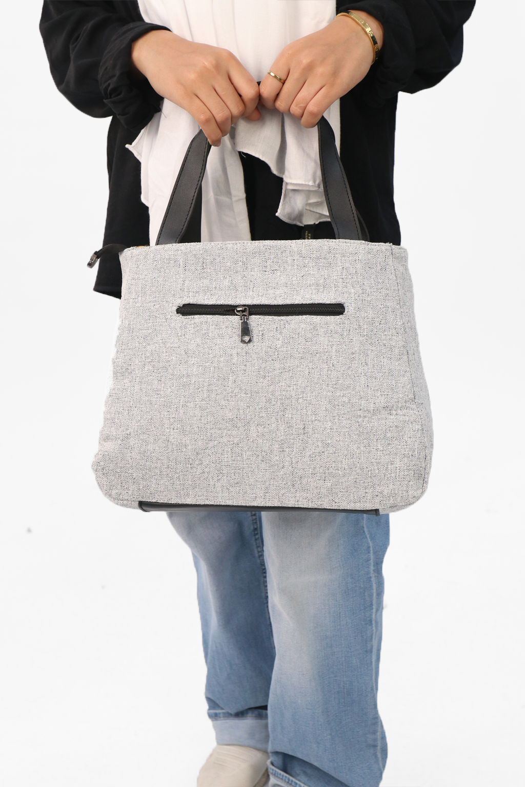 Linen Bag-Grey