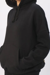 Unisex BOXY Fit hoodie - Arabic-Black