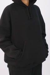 Unisex BOXY Fit hoodie - Arabic-Black