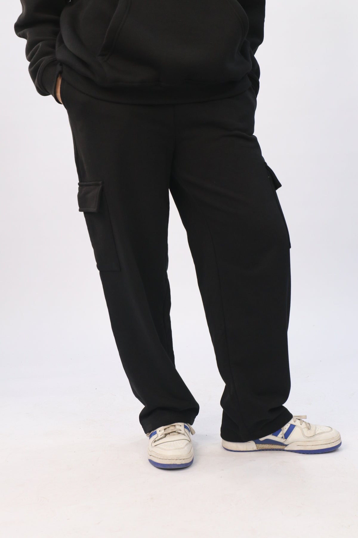 Heavy Cargo Pant-Black