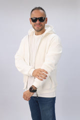 Zipper hoodie Unisex Oversized fit-Offwite