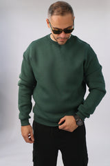 Round Sweatshirt-Green