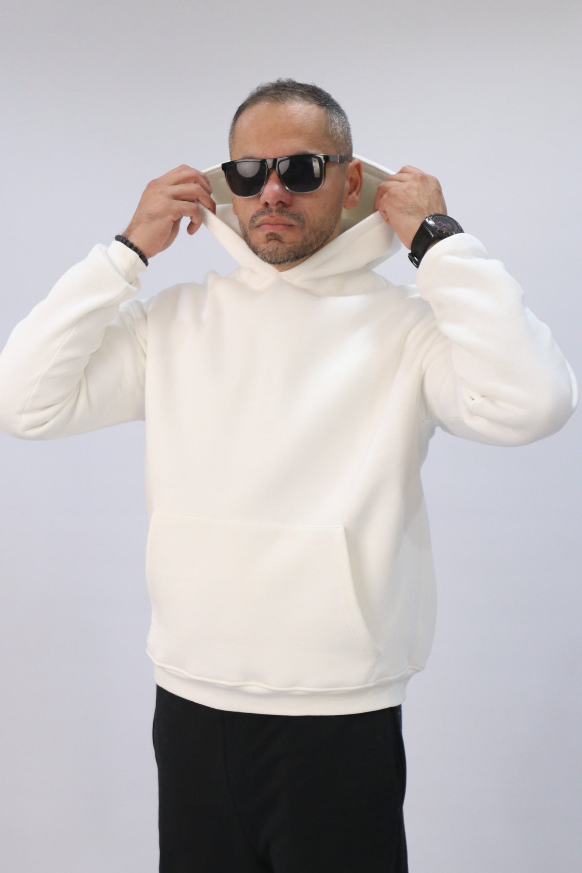 Unisex Oversized Hoodie -Offwhite