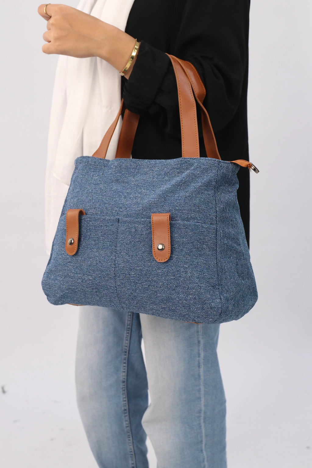 Linen bag- Denim