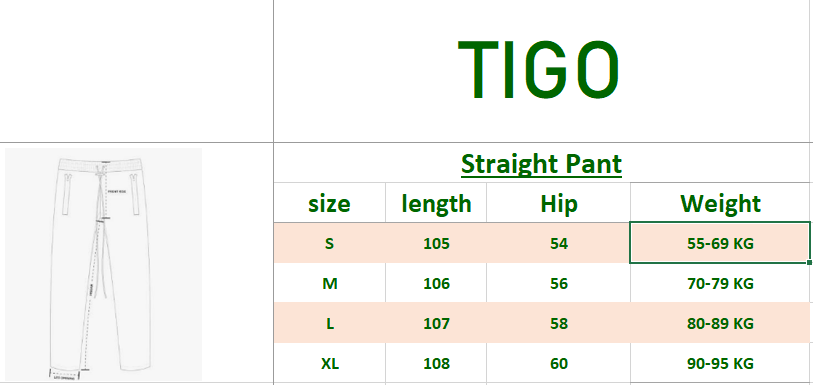 Sweatpant -Straight Leg