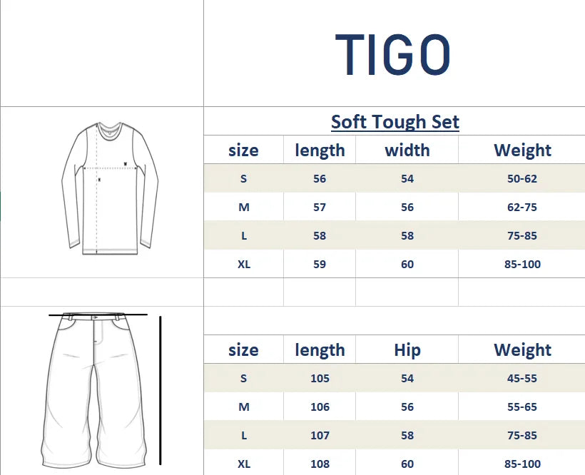 Soft Touch Long Sleeve Set - OffWhite