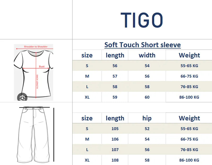 T-shirt & Pant, Woman' Set