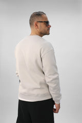 Round Sweatshirt-Grey