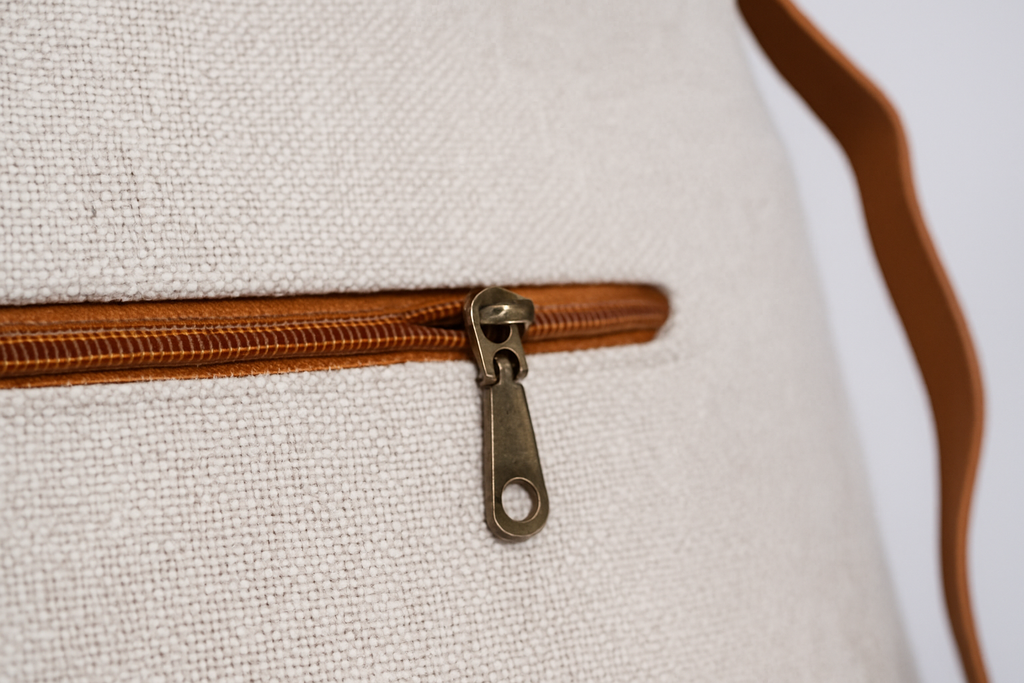 linen bag-Off White